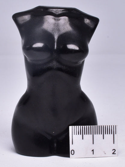 BLACK OBSIDIAN FEMALE BODY FIGURE P521
