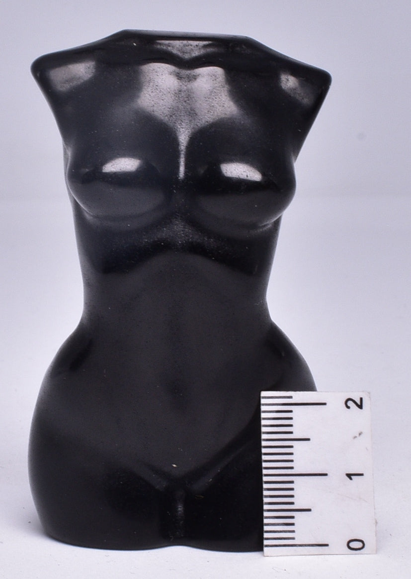 BLACK OBSIDIAN FEMALE BODY FIGURE P521