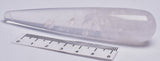 CLEAR QUARTZ MASSAGE WAND  10 CM P35