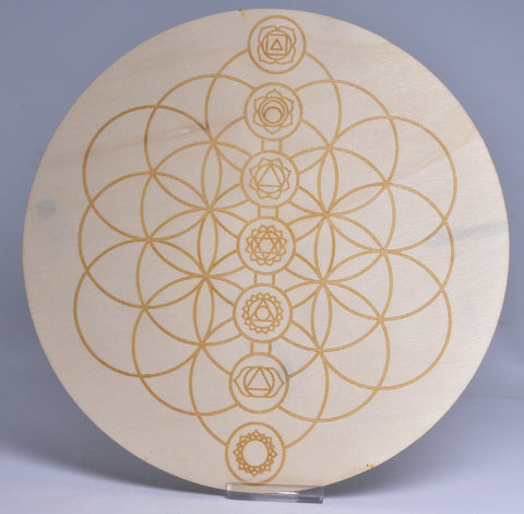 WOODEN CRYSTAL GRID G2