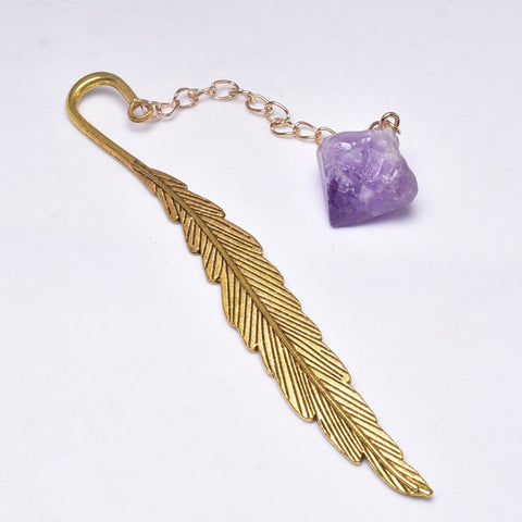 CRYSTAL FEATHER BOOKMARK B16