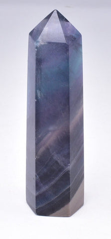 RAINBOW FLUORITE TOWER P675