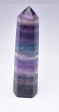 RAINBOW FLUORITE TOWER P676