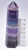 RAINBOW FLUORITE TOWER P676
