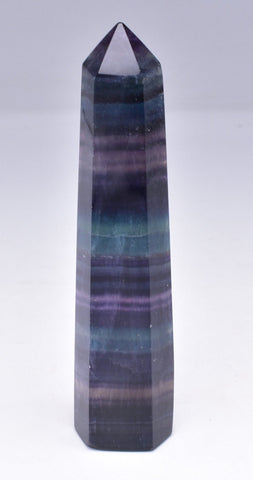RAINBOW FLUORITE TOWER P812