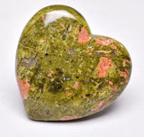 UNAKITE HEART P1117