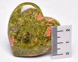 UNAKITE HEART P1117