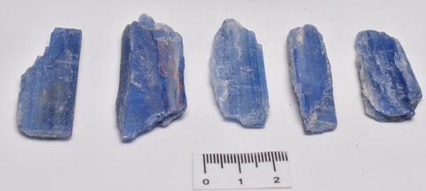 5 x KYANITE RODS IN NATURAL FORM P622