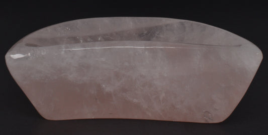 ROSE QUARTZ CRYSTAL MOON SHALLOW DISH P356