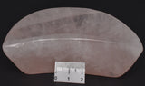 ROSE QUARTZ CRYSTAL MOON SHALLOW DISH P356