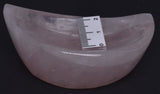 ROSE QUARTZ CRYSTAL MOON SHALLOW DISH P356