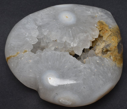 AGATE HEART WITH QUARTZ P705