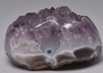 AMETHYST HEART CLUSTER P630