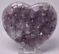 AMETHYST HEART CLUSTER CARVING P655