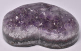 AMETHYST HEART CLUSTER CARVING P655