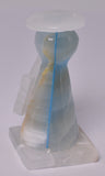 DYED ONYX ANGEL CARVING 7.5 cm P916
