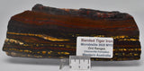 BANDED TIGER IRON Polished Slice 175 grams AUSTRALIA S497