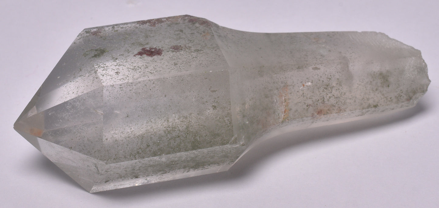 CHLORITE GREEN QUARTZ SCEPTER POINT P964
