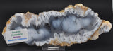 Merlinite Polished Slice, Dentritic Chalcedony, 199 grams Australia S476