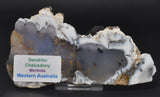 Merlinite Polished Slice, Dentritic Chalcedony, 95 grams Australia S477