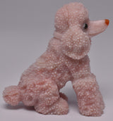 PINK OPAL POODLE CARVING P983