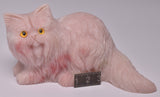 PINK OPAL PERSIAN CAT CARVING P1000