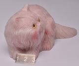 PINK OPAL PERSIAN CAT CARVING P1000