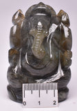 LABRADORITE GANESHA CARVING P990