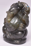 LABRADORITE GANESHA CARVING P990