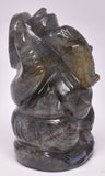 LABRADORITE GANESHA CARVING P990