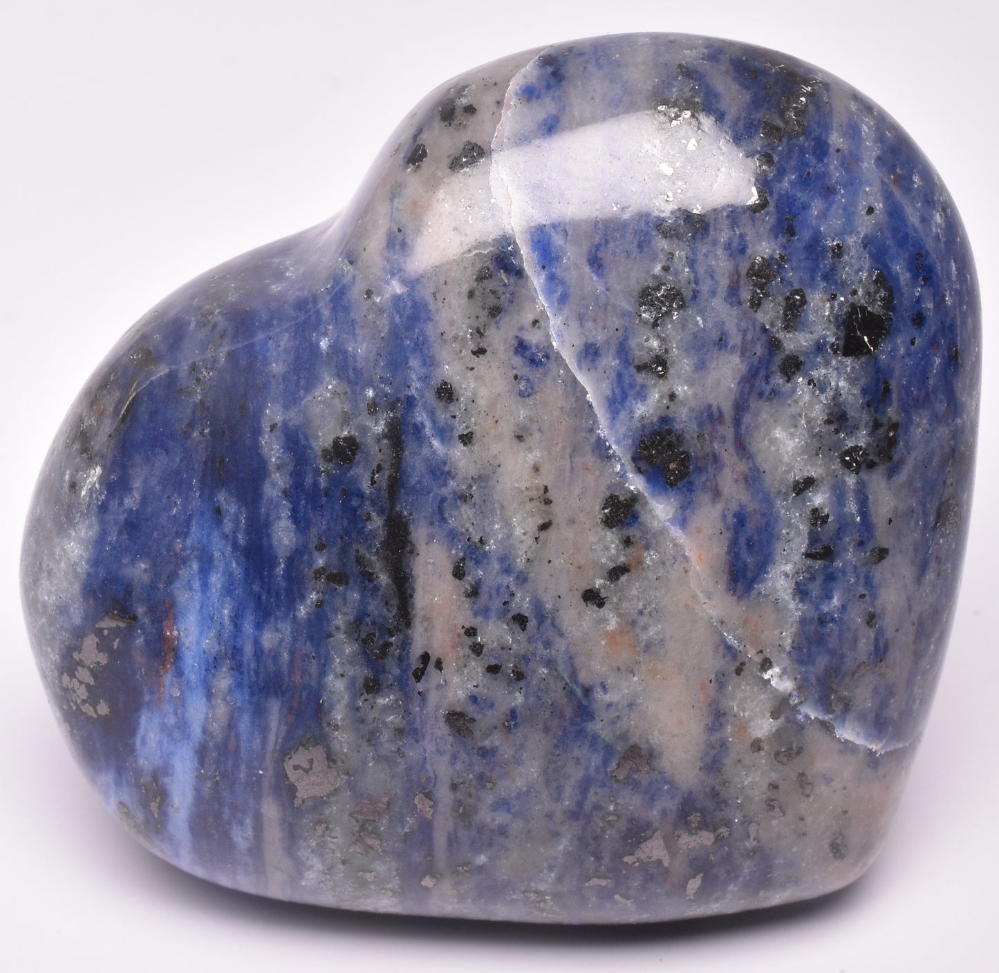 SODALITE CRYSTAL HEART CARVINGS P1001