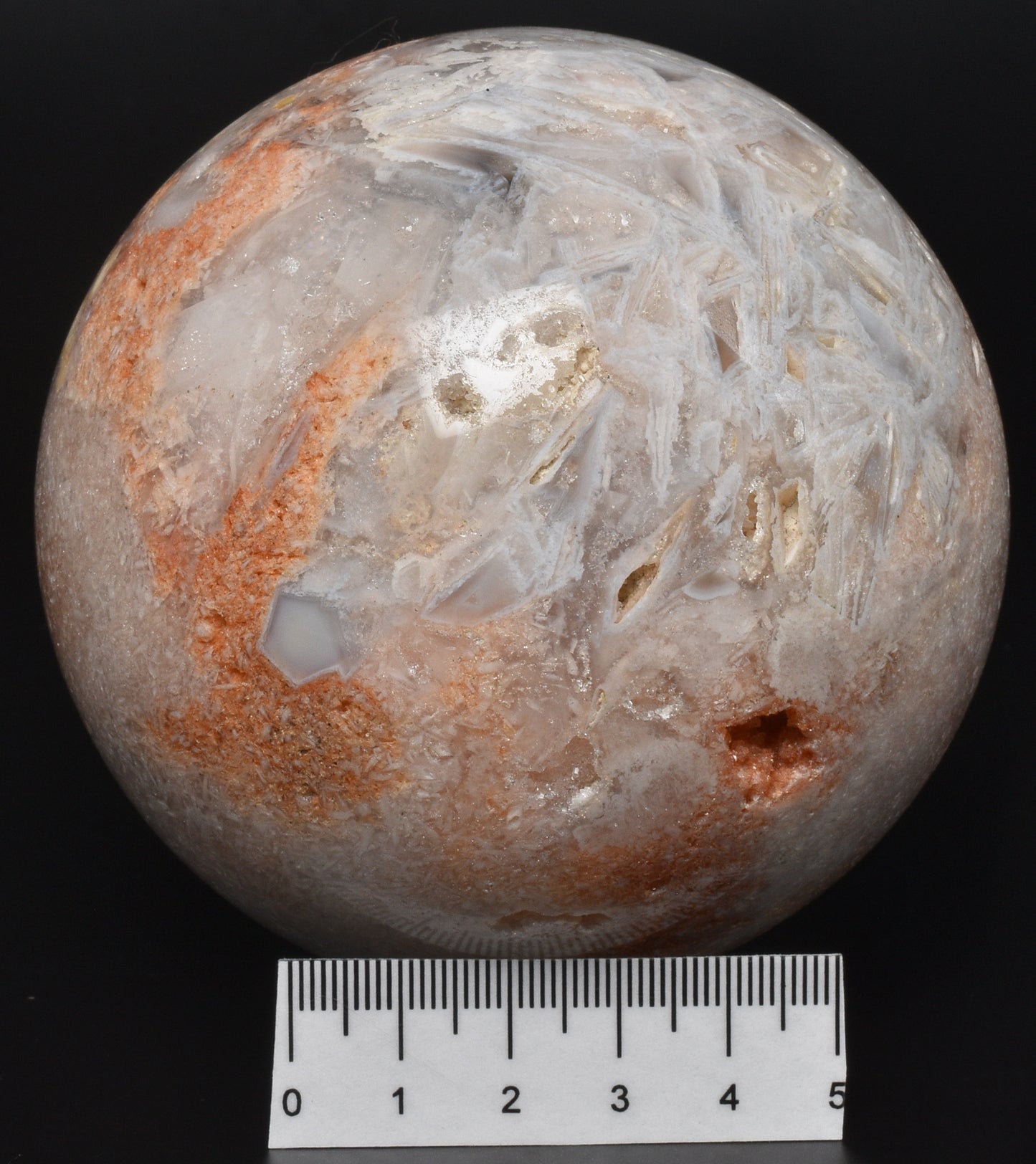 PINK AMETHYST SPHERE 9 CM P1010