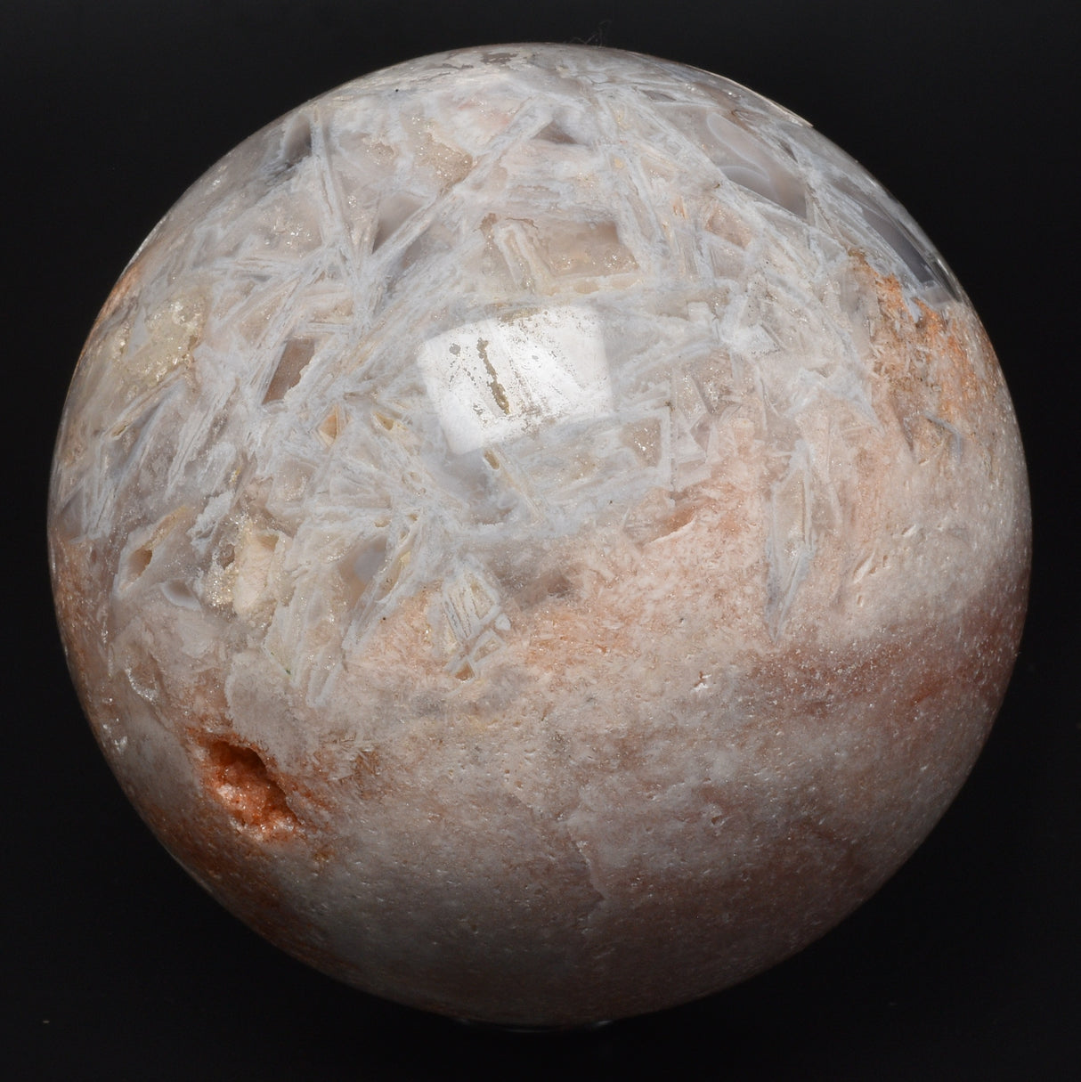 PINK AMETHYST CRYSTAL SPHERE P783