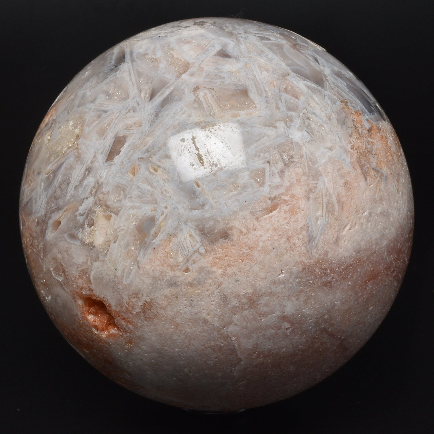 PINK AMETHYST SPHERE 9 CM P1010