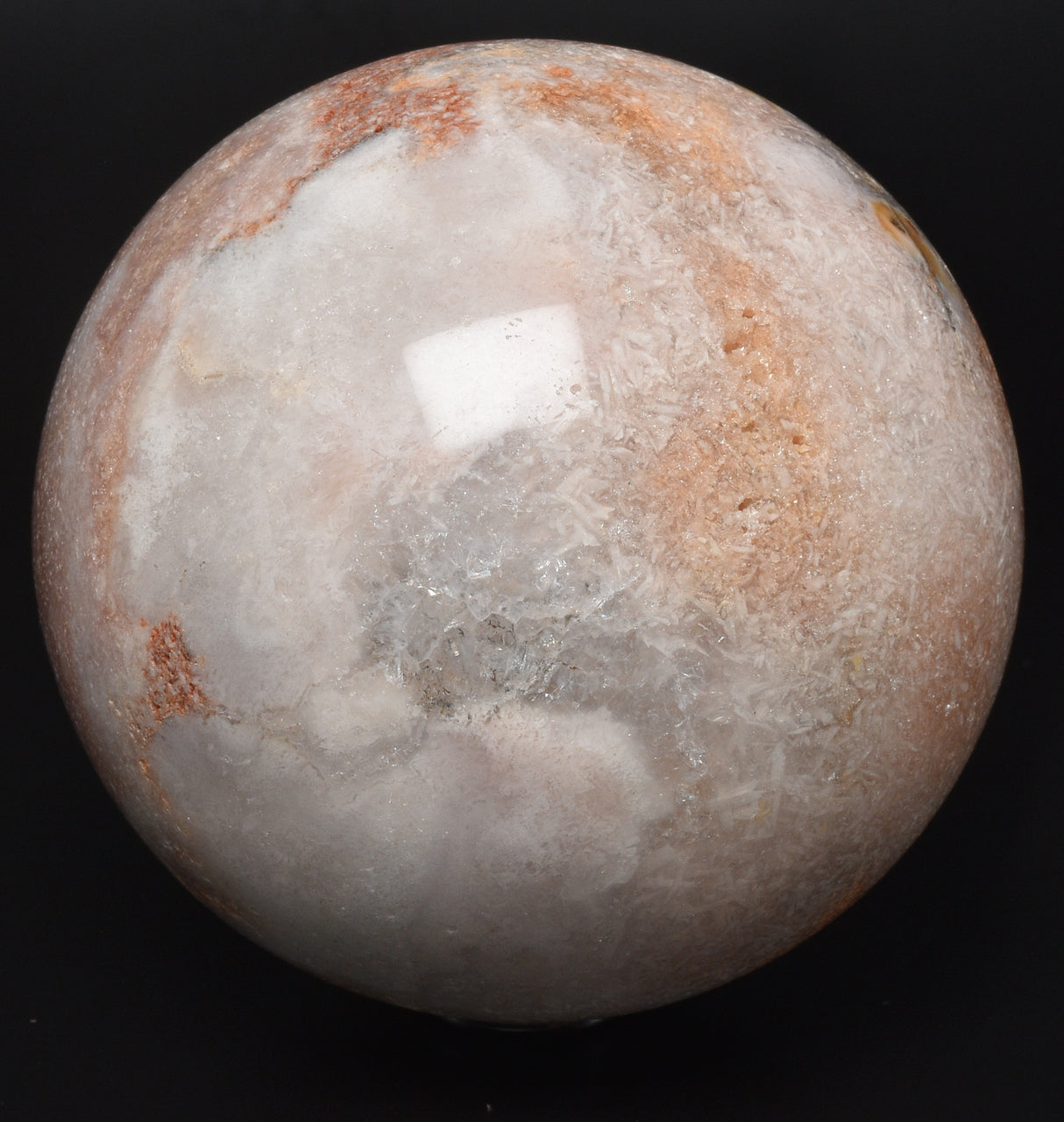 PINK AMETHYST CRYSTAL SPHERE P783