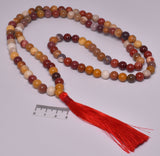 MOOKAITE CRYSTAL MALA BEADS J64