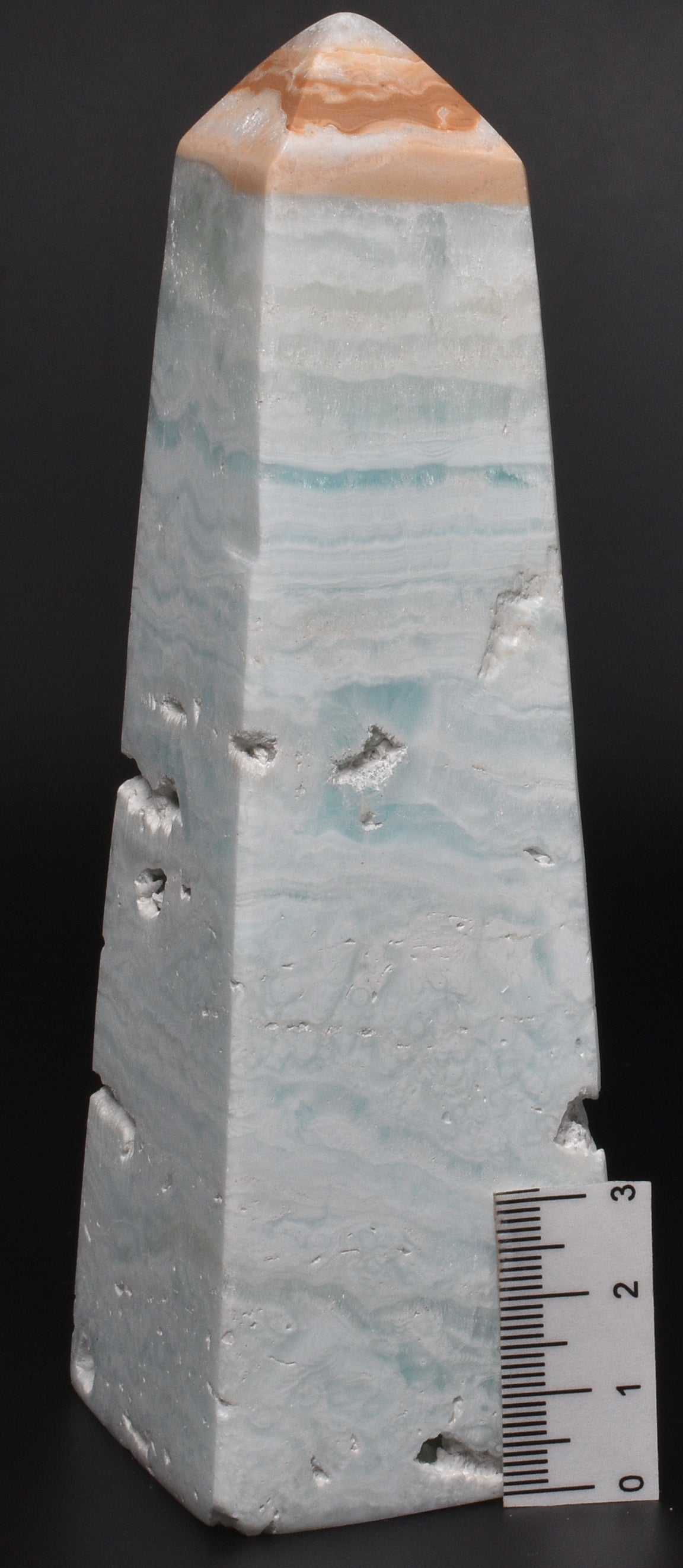 CARIBBEAN CALCITE POINT/GENERATOR P790