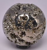 PYRITE CARVED SPHERE P788