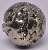 PYRITE CARVED SPHERE P788