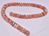 SUNSTONE 64 FACETED BEADS P1027