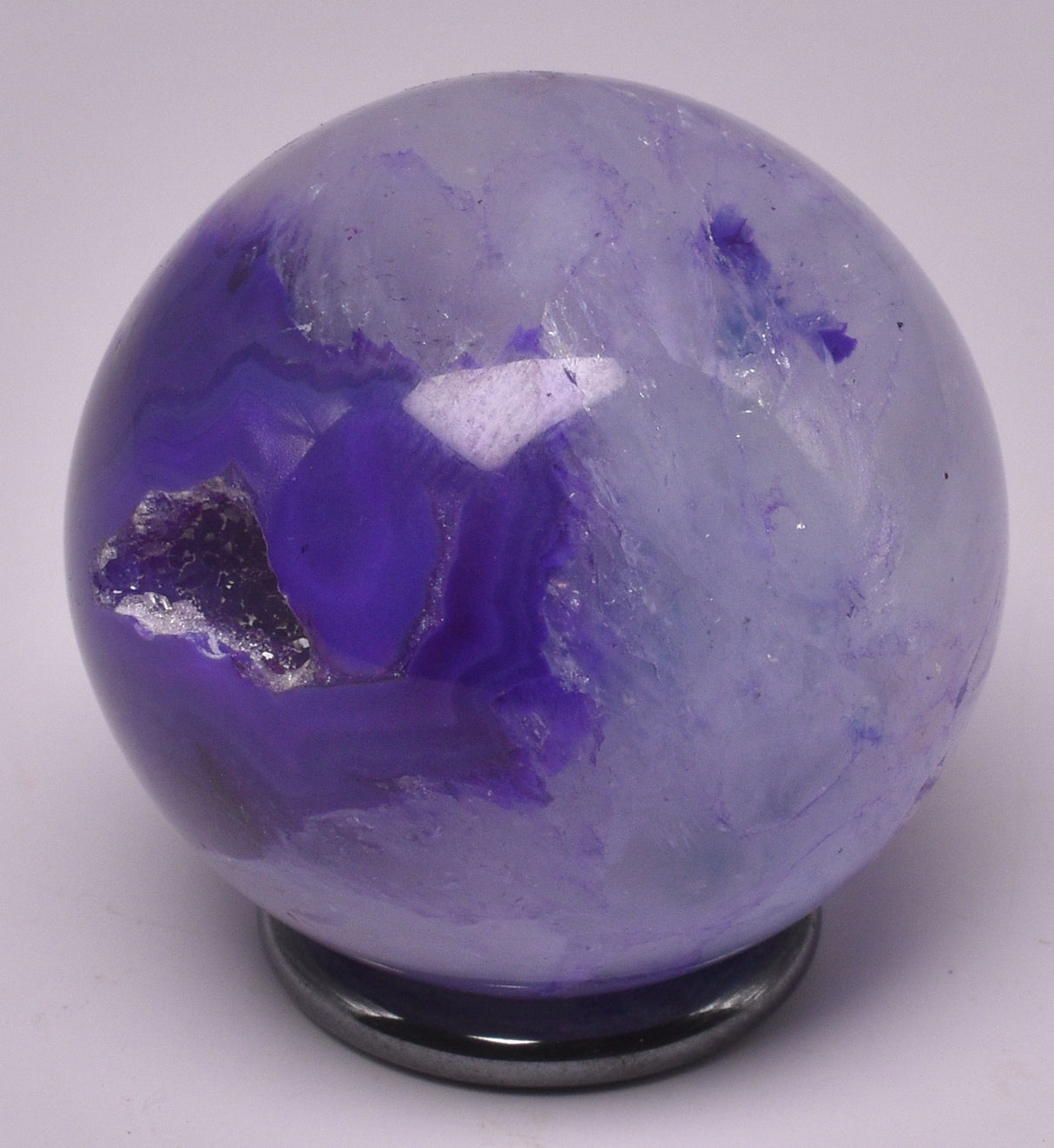 DYED AGATE SPHERE P362
