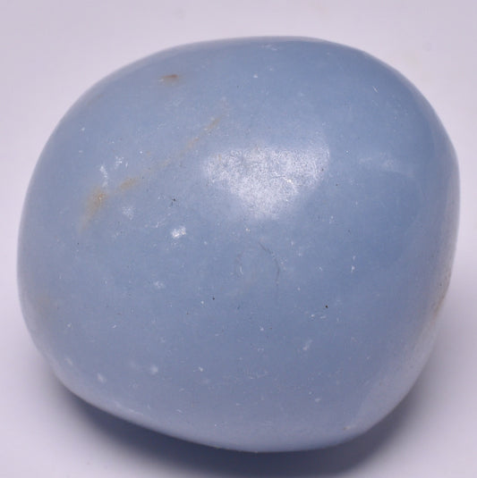 ANGELITE POLISHED CRYSTAL TUMBLE P896