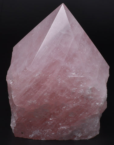 ROSE QUARTZ CRYSTAL 6 SIDED POINT GENERATOR P800