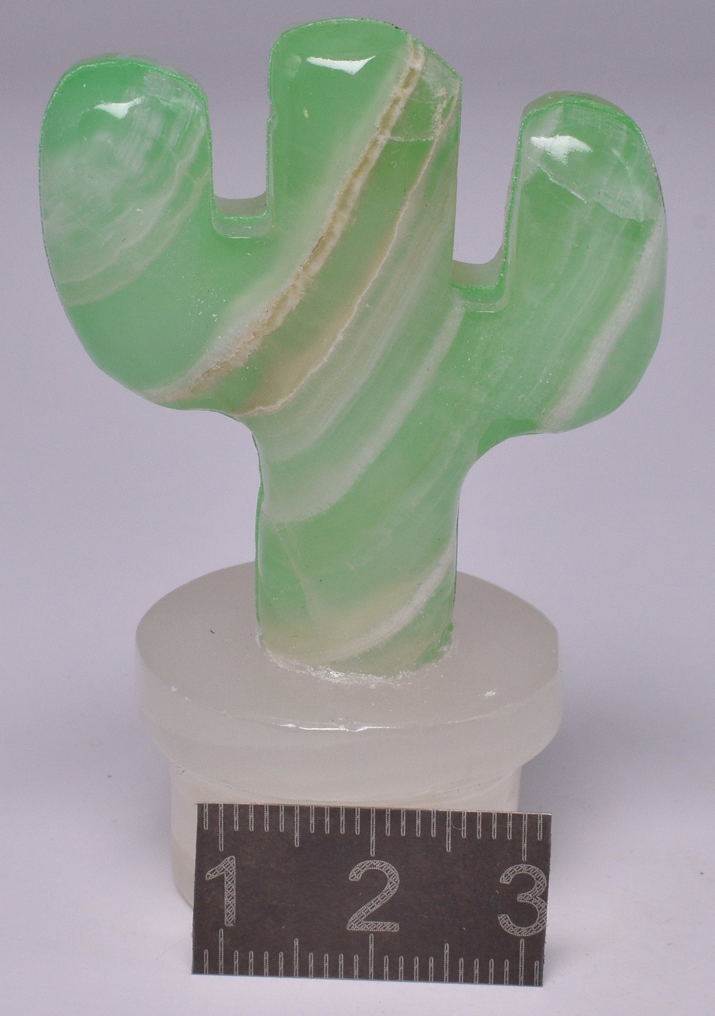 ONYX CACTUS CARVING 6 CM P894