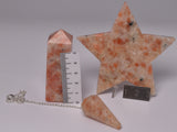 SUNSTONE POLISHED CRYSTAL SET P876