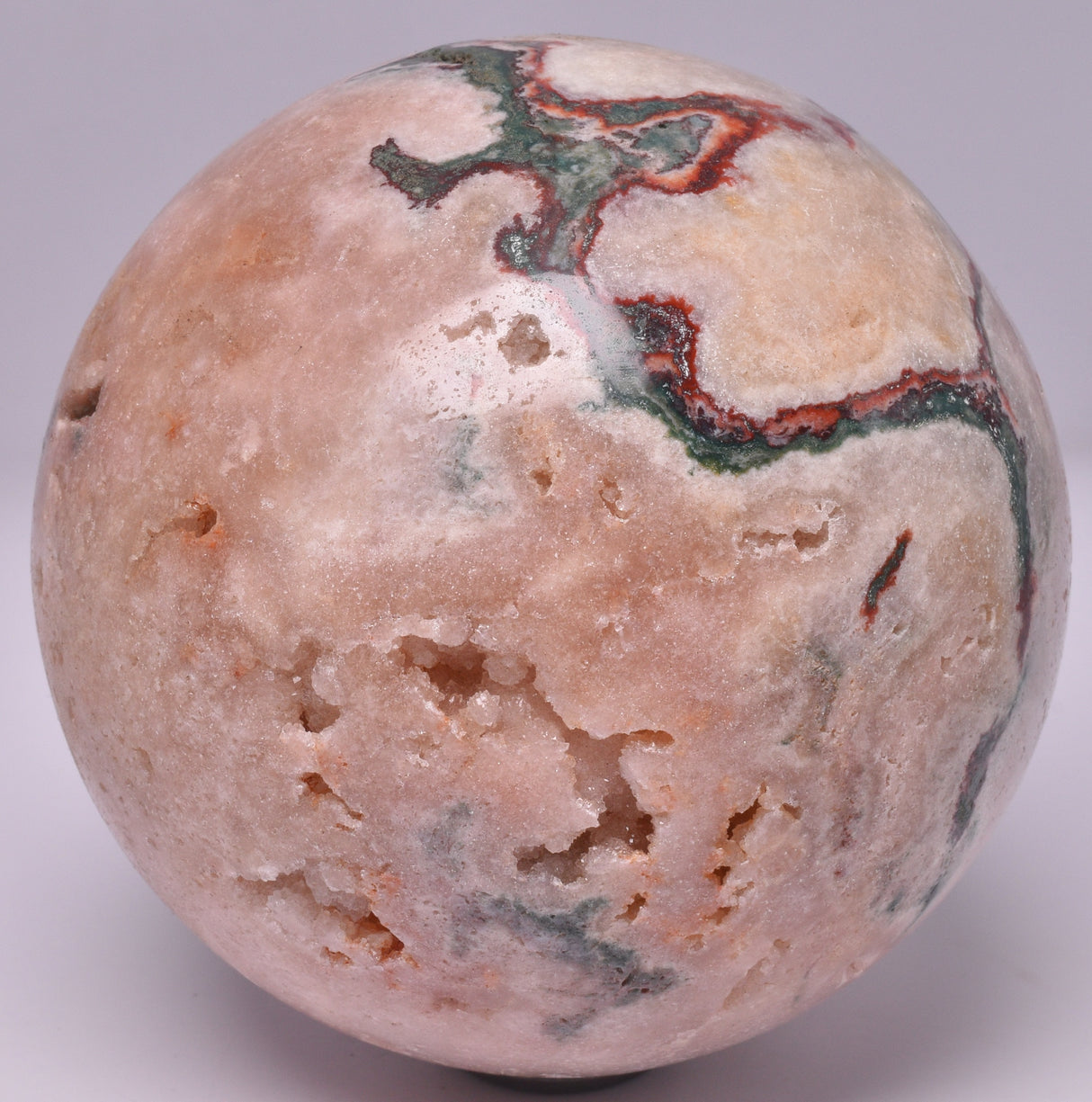 PINK AMETHYST SPHERE 9 CM P212