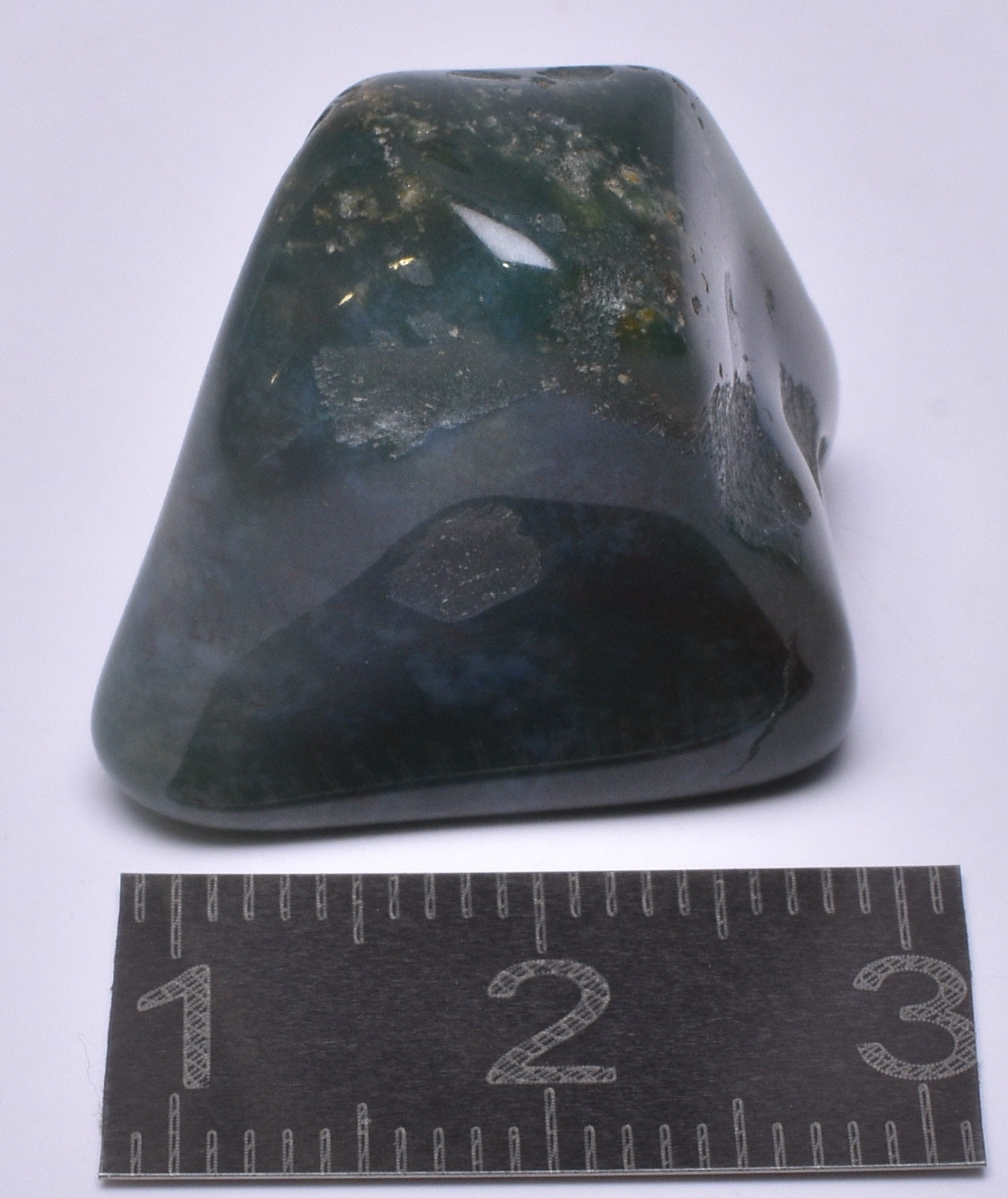 MOSS AGATE POLISHED TUMBLE P538