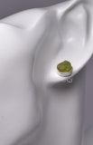 PERIDOT STUD EARINGS J220