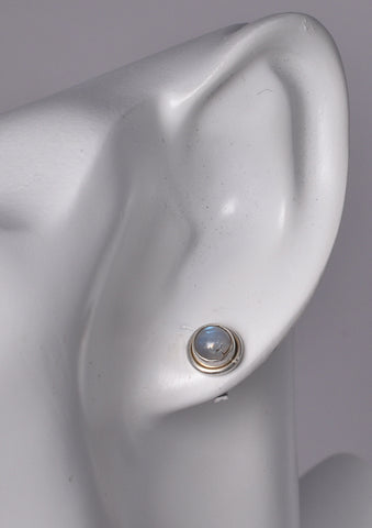 MOONSTONE STUD EARINGS J233