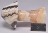 ARAGONITE MUSHROOM CARVING P618